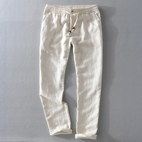 Gael™ - Pantalón fresco de lino con acabado refinado