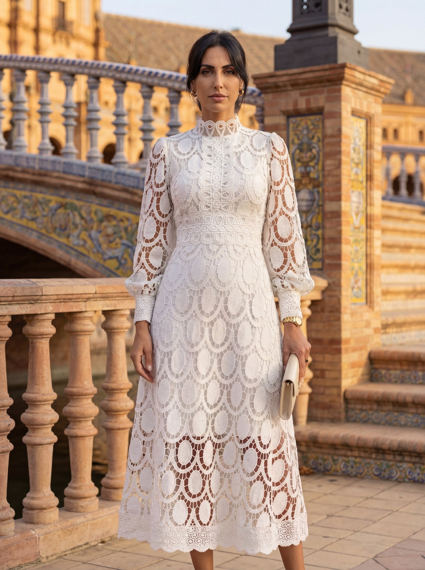 Vestido Elegante Carmona en Seda