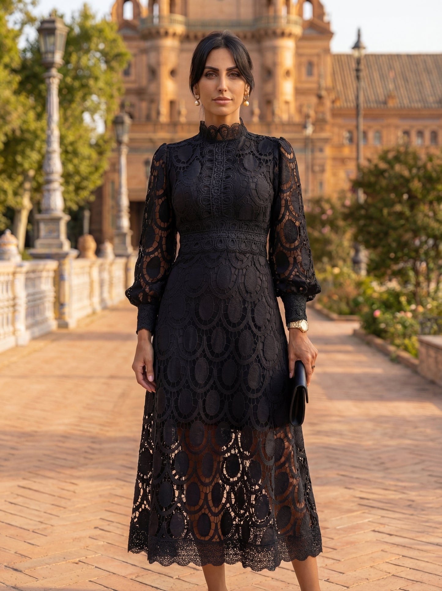 Vestido Elegante Carmona en Seda