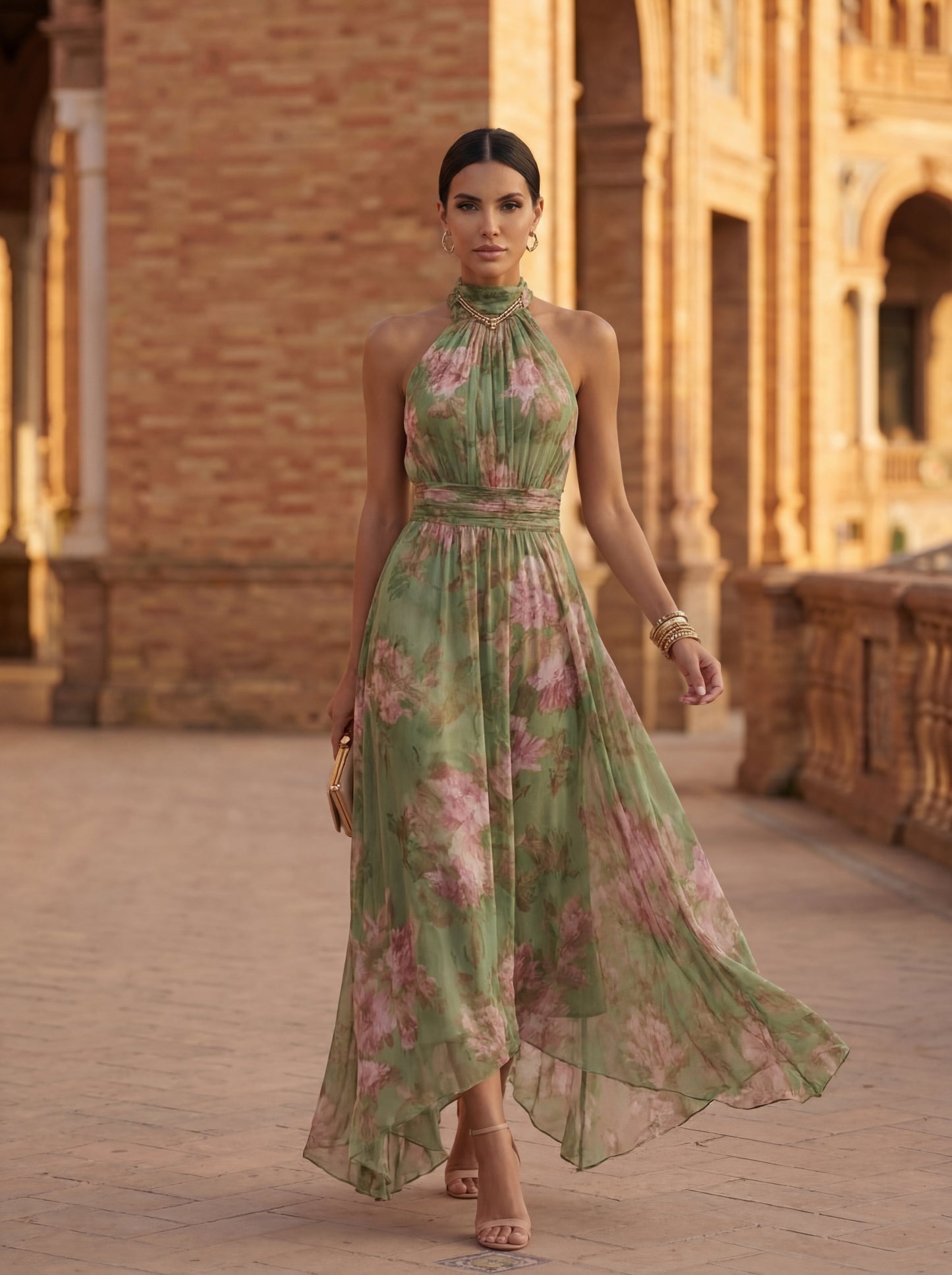 Vestido Elegante Olivia en Tul Refinado