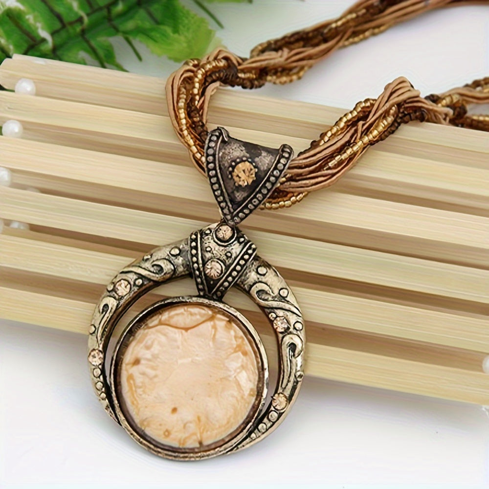 Collier avec Pendentif Boho