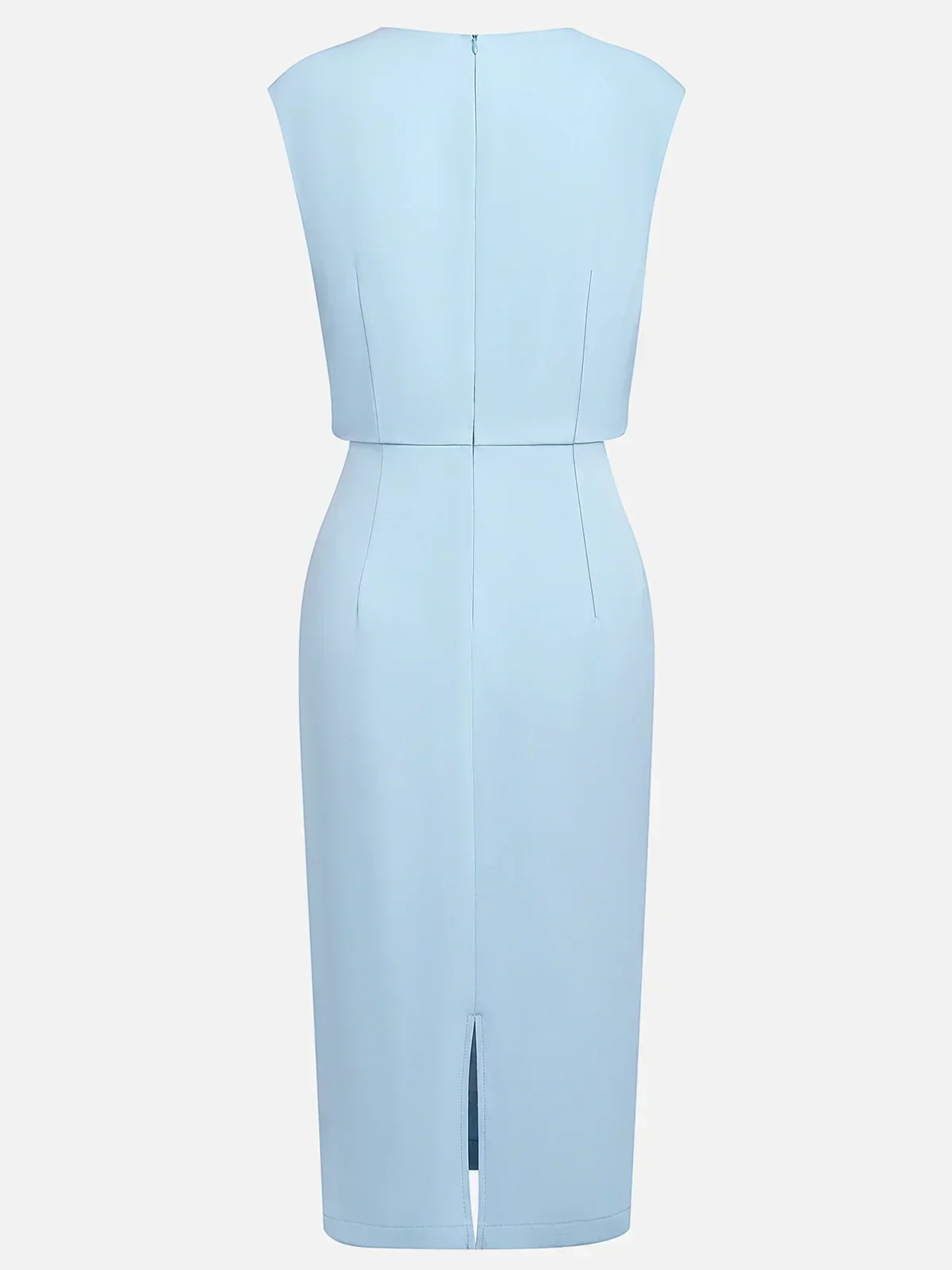 Vestido Elegante Elvira en Tafetán de Lujo