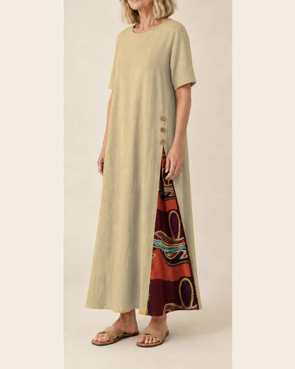 María™ | Vestido elegante y casual de lino