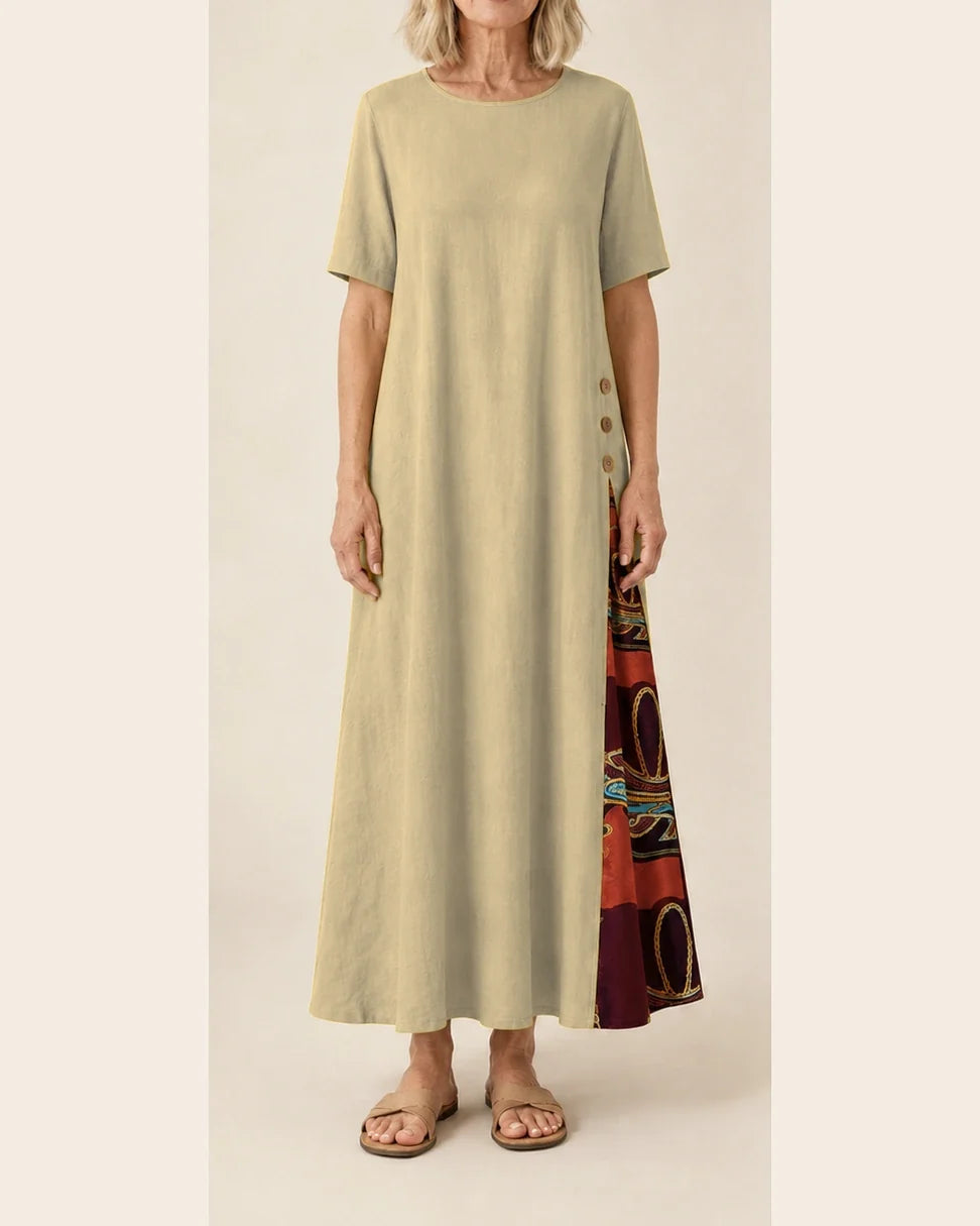 María™ | Vestido elegante y casual de lino