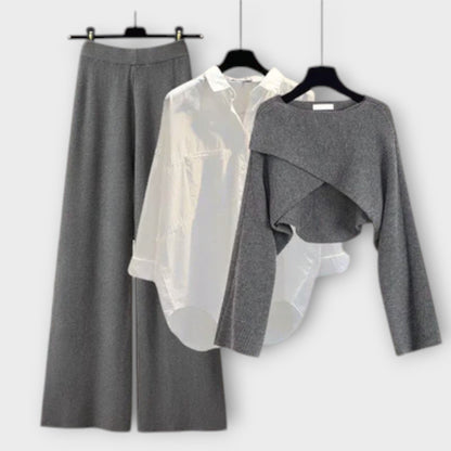Sandra - Conjunto confortable de 3 prendas