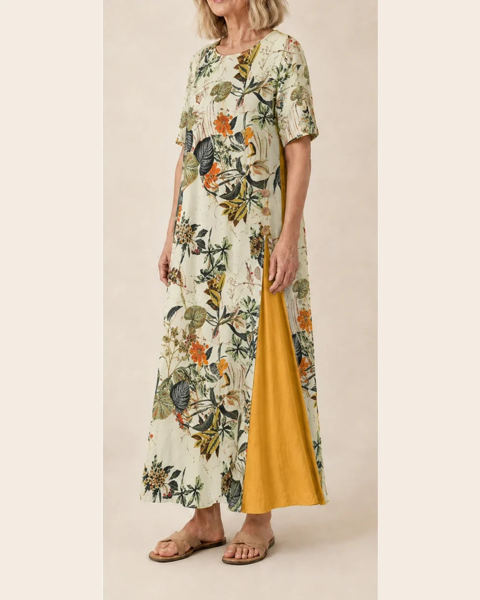 María™ | Vestido elegante y casual de lino
