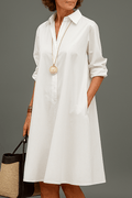 Vestido Sara™ | Vestido midi cuidado de estilo elegante