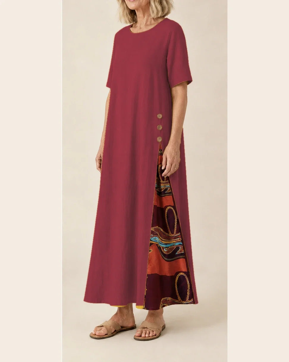 María™ | Vestido elegante y casual de lino