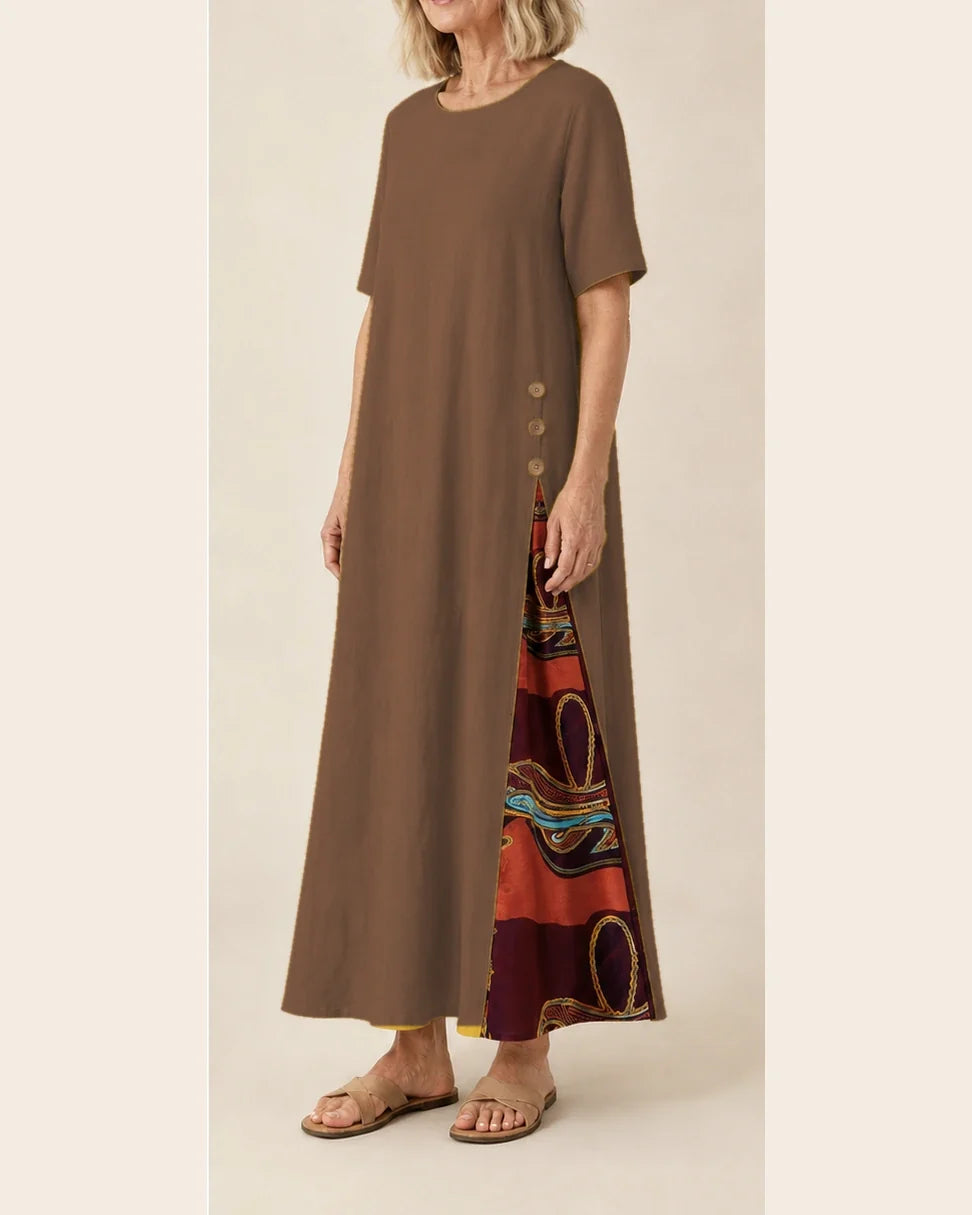 María™ | Vestido elegante y casual de lino