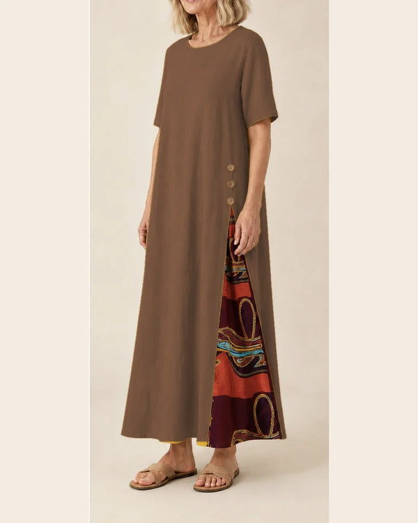 María™ | Vestido elegante y casual de lino