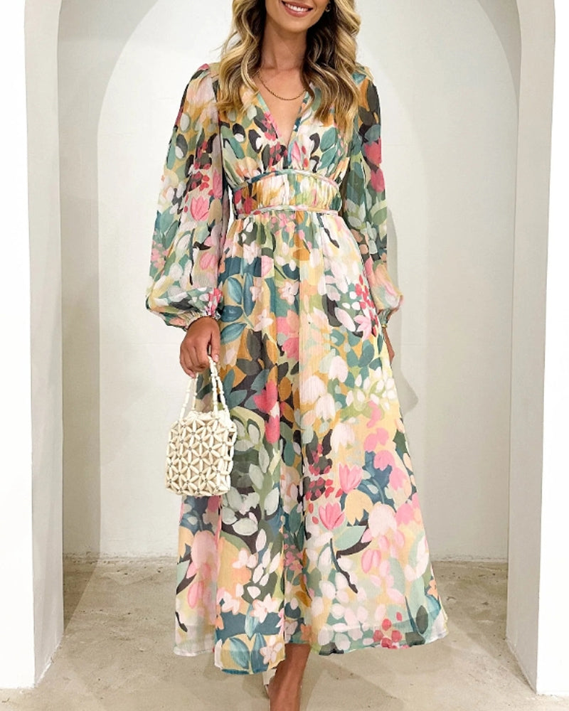 Celia™ | Vestido Femenino con Motivo Floral