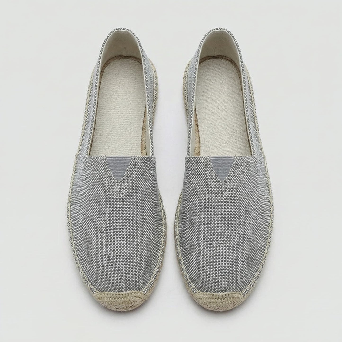 Valentino™- Alpargatas negras clásicas con estilo casual elegante