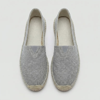 Valentino™- Alpargatas negras clásicas con estilo casual elegante