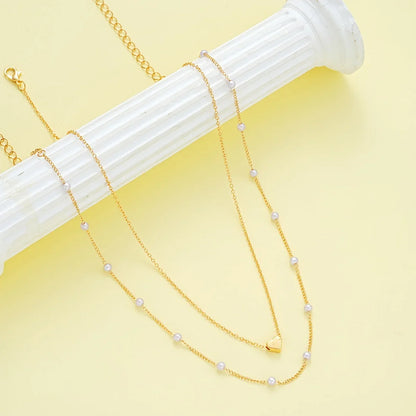 Ensemble Collier et Bracelet Minimaliste Élégant