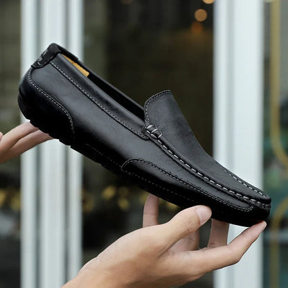 Donato™ - Mocasines de cuero vintage con carácter distinguido