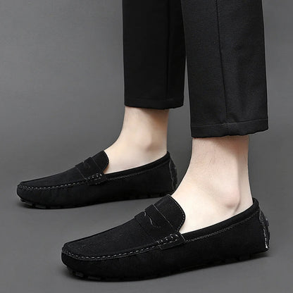 Camilo™ - Mocasines de ante de confort premium