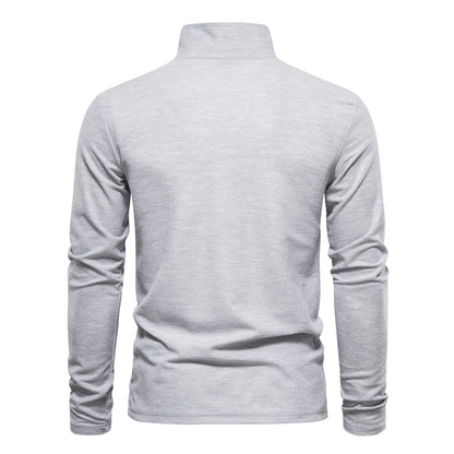 Marcos™ - Polo Casual de Manga Larga Refinado
