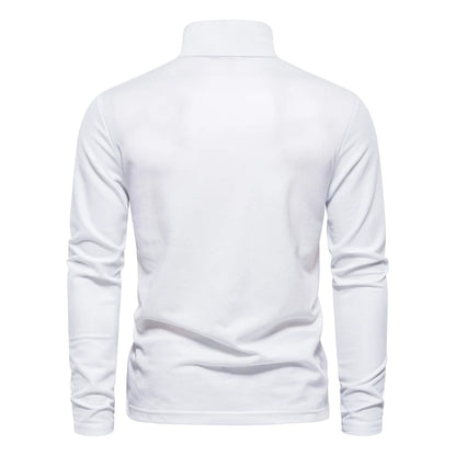 Marcos™ - Polo Casual de Manga Larga Refinado