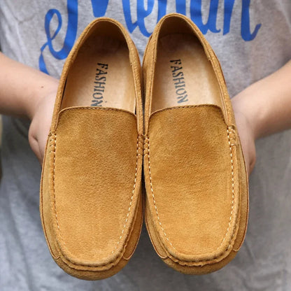 Massimo™ - Mocasines elegantes de ante de primera calidad de clase exclusiva