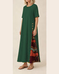 María™ | Vestido elegante y casual de lino