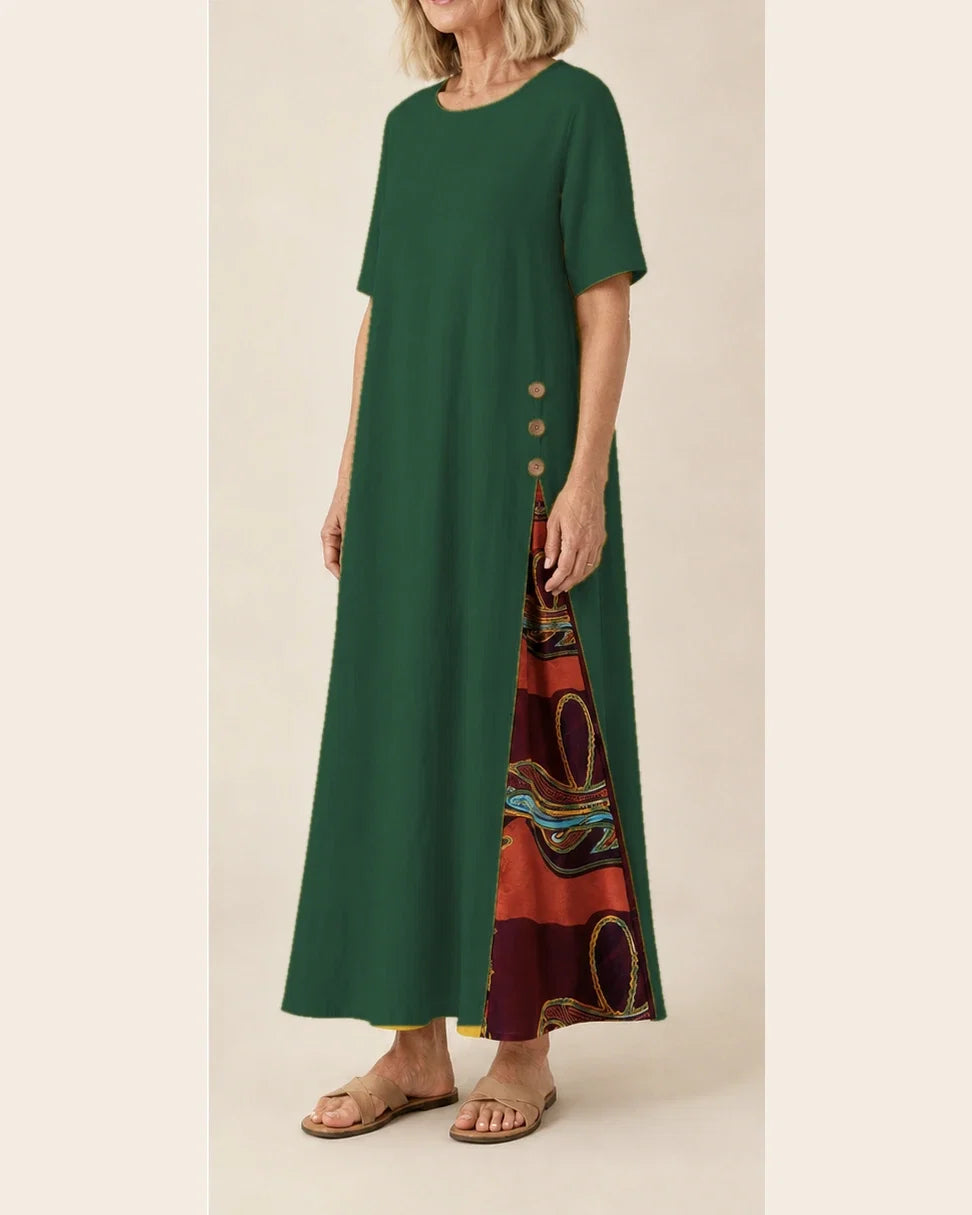María™ | Vestido elegante y casual de lino