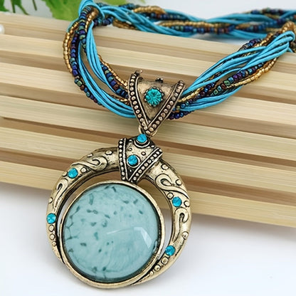 Collier avec Pendentif Boho