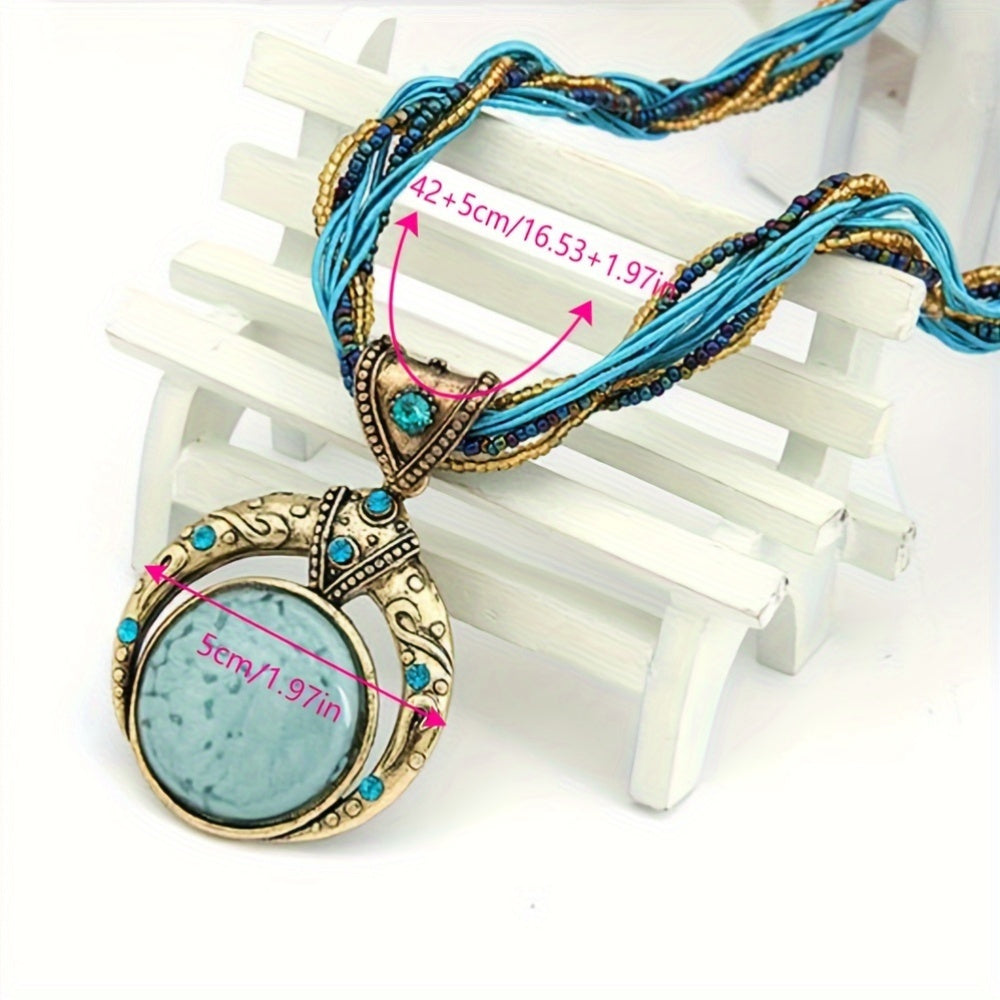 Collier avec Pendentif Boho