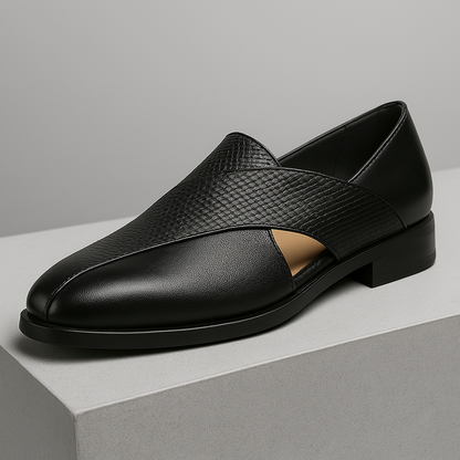 Jacobo™ - Mocasines de cuero vintage con presencia refinada