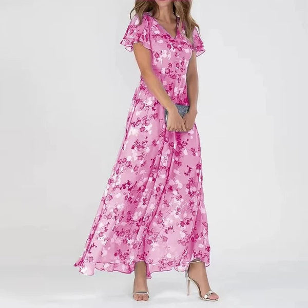 Vestido Daniela™ | Silueta floral con acabado impecable