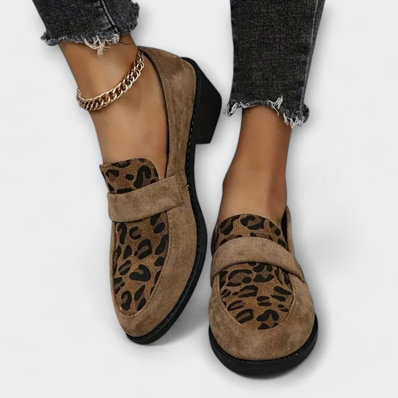 Blanca™ - Zapatos elegantes con estampado leopardo