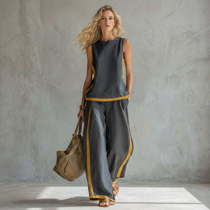 Conjunto Carla™| Conjunto Elegante de Lino