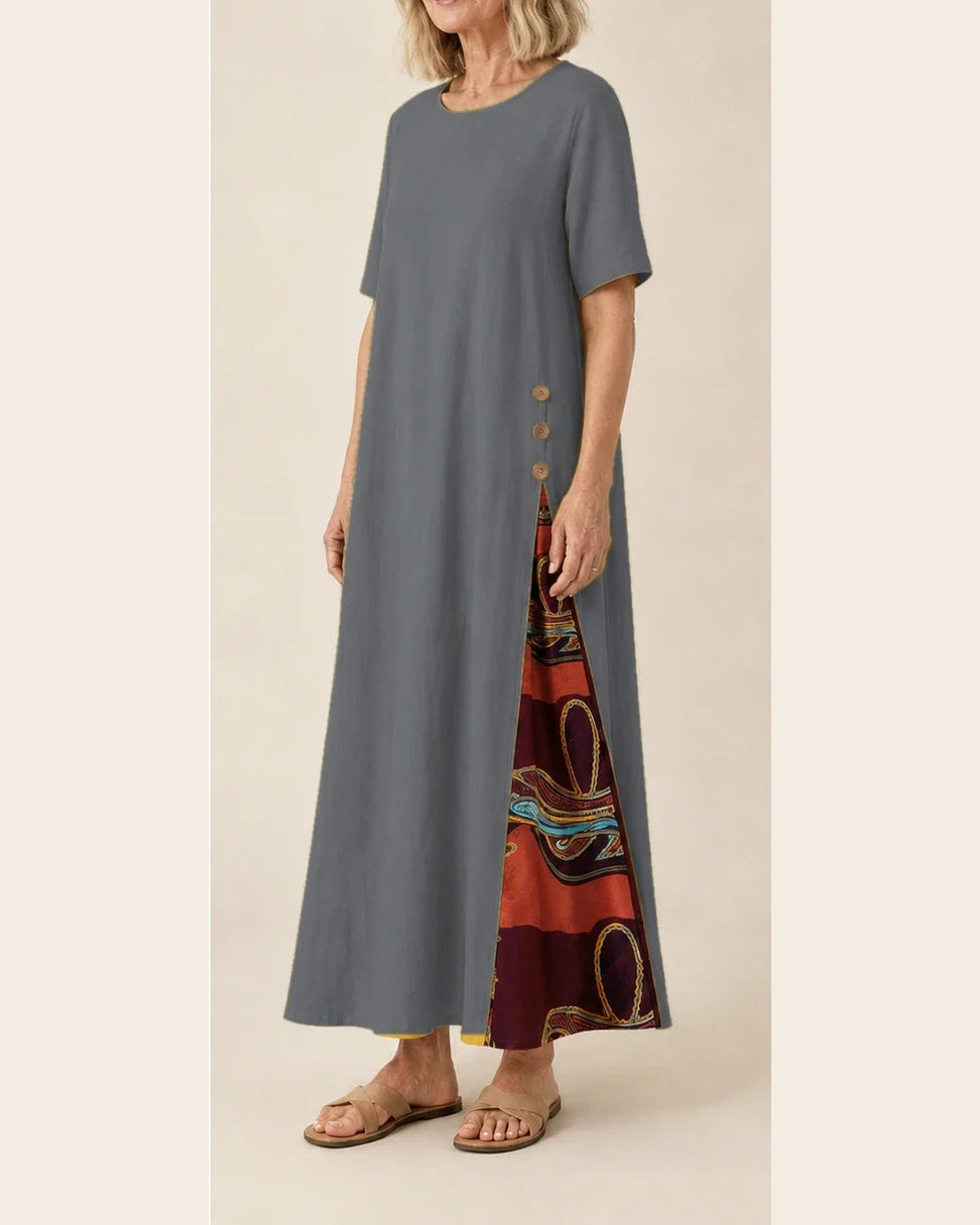 María™ | Vestido elegante y casual de lino
