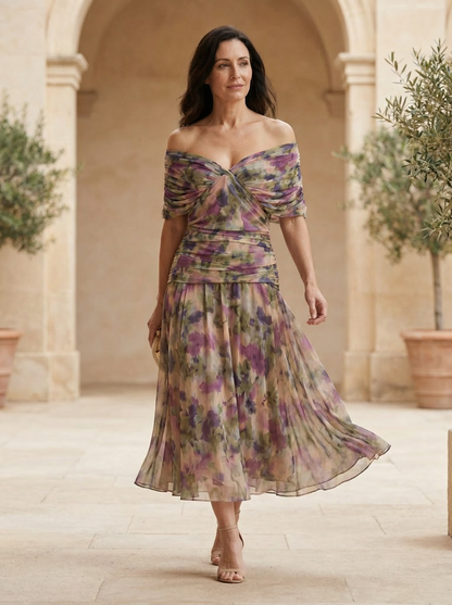 Vestido Santana en Seda Elegante