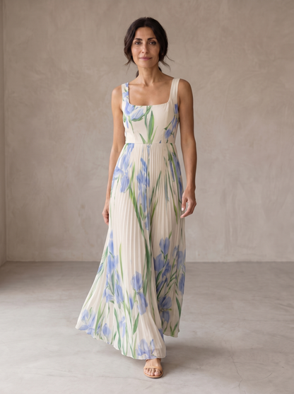 Ohiana™ | Vestido Maxi Linea Floral