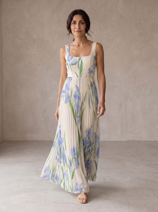 Ohiana™ | Vestido Maxi Linea Floral