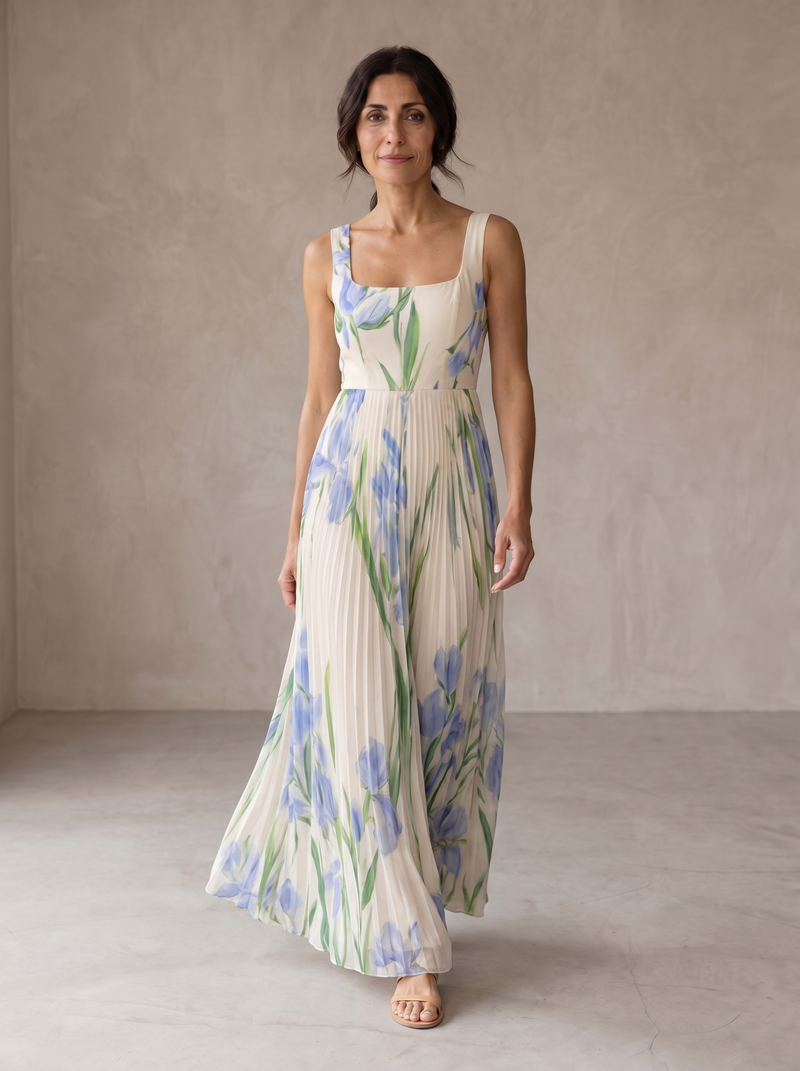 Ohiana™ | Vestido Maxi Linea Floral
