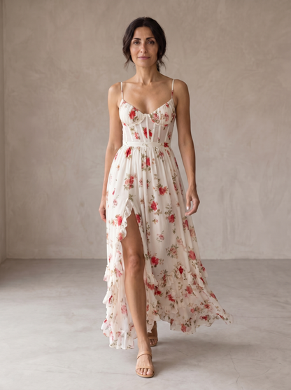 Laura™ | Vestido Floral Romántico