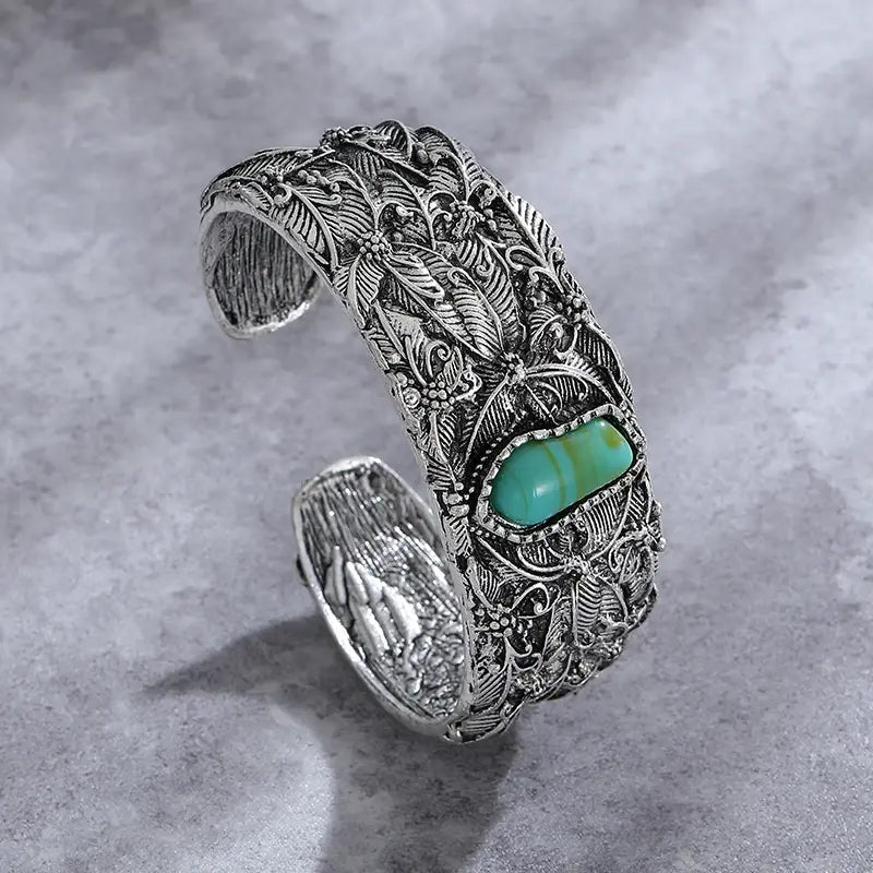 Bracelet Vintage avec Pierre Turquoise