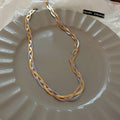 Collier Élégance Chic en Or et Argent