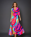 Vestido Paula™ | Detalle floral que potencia tu belleza