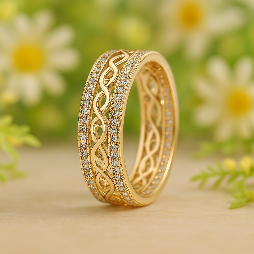 Anillo de oro Luce Vuota
