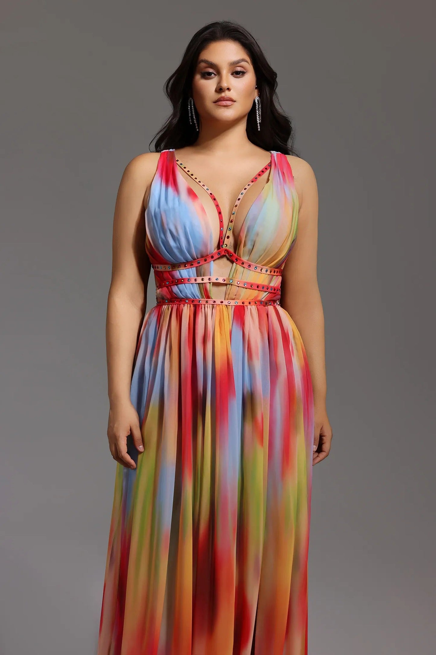 Vestido Lara™ - Vestido floral Multicolor, elegante y Fluido