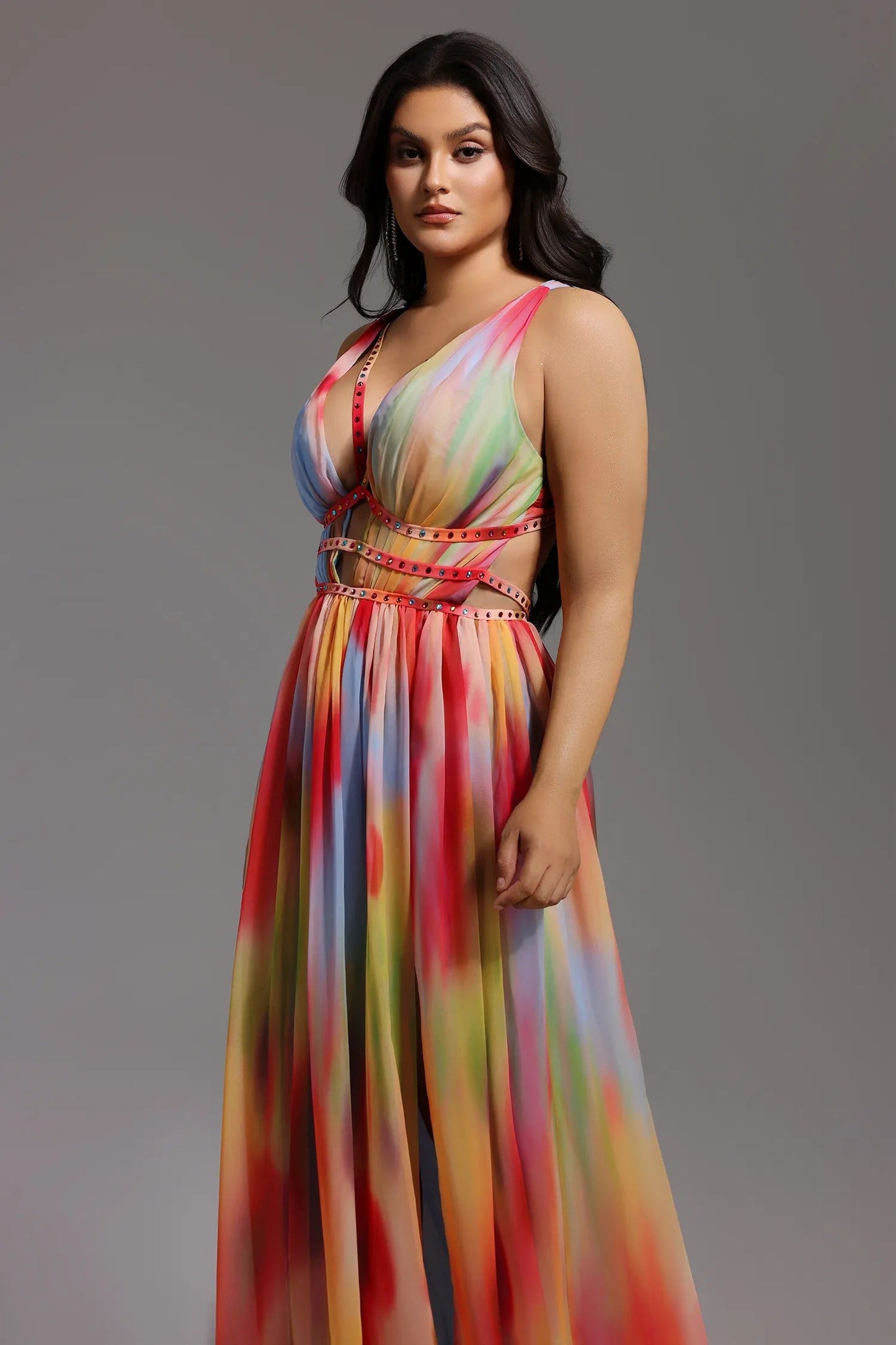 Vestido Lara™ - Vestido floral Multicolor, elegante y Fluido