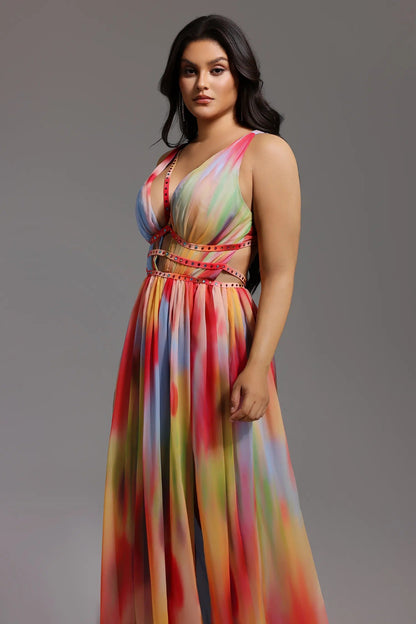 Vestido Lara™ - Vestido floral Multicolor, elegante y Fluido