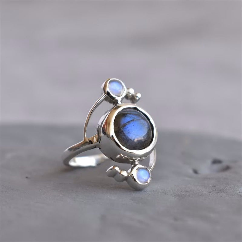 Bague Océan Bleu™ – Éclat & Élégance