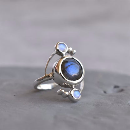 Bague Océan Bleu™ – Éclat & Élégance