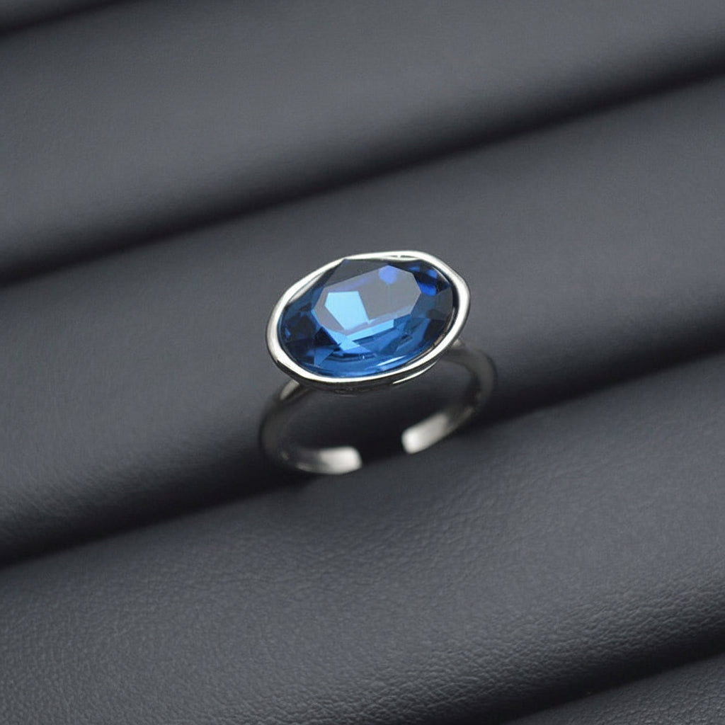 Bague Bleu Céleste™ – Brillance Vintage