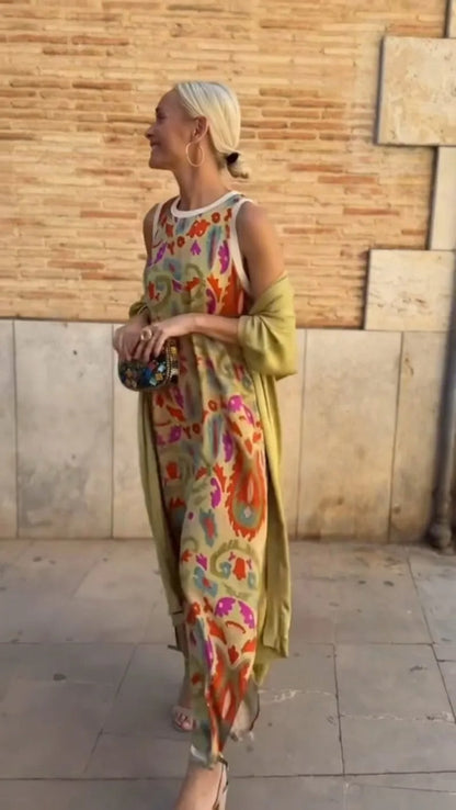 Vestido Carmen™ | Color vibrante y elegancia natural