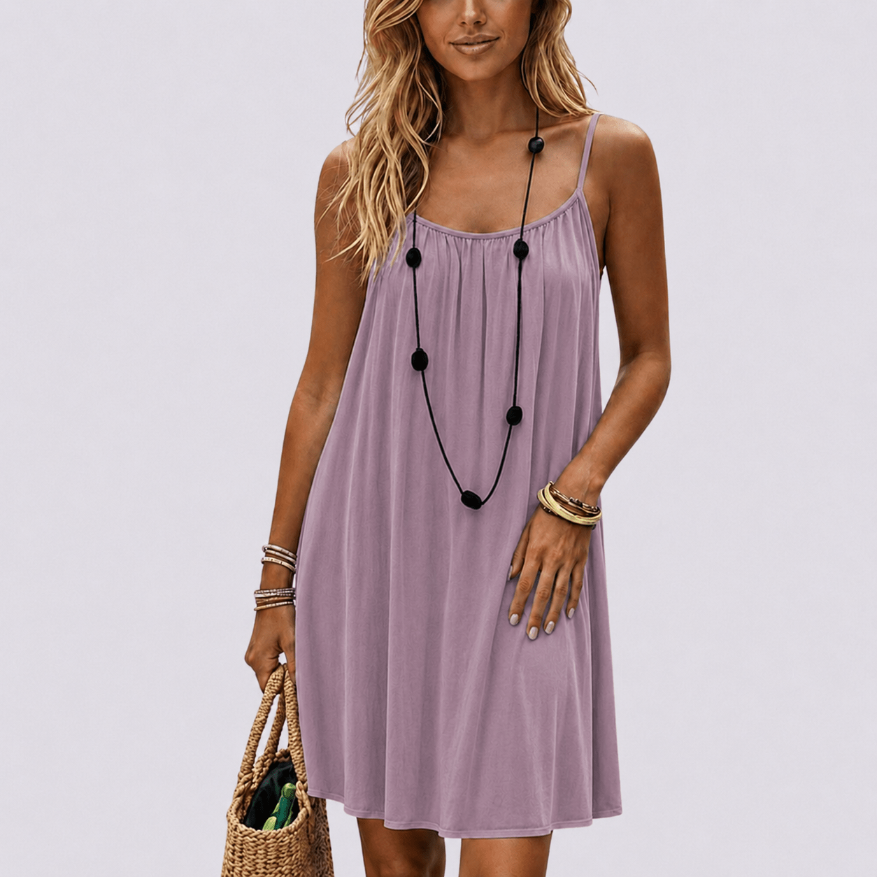 Brisa™ | Vestido fluido con espalda descubierta