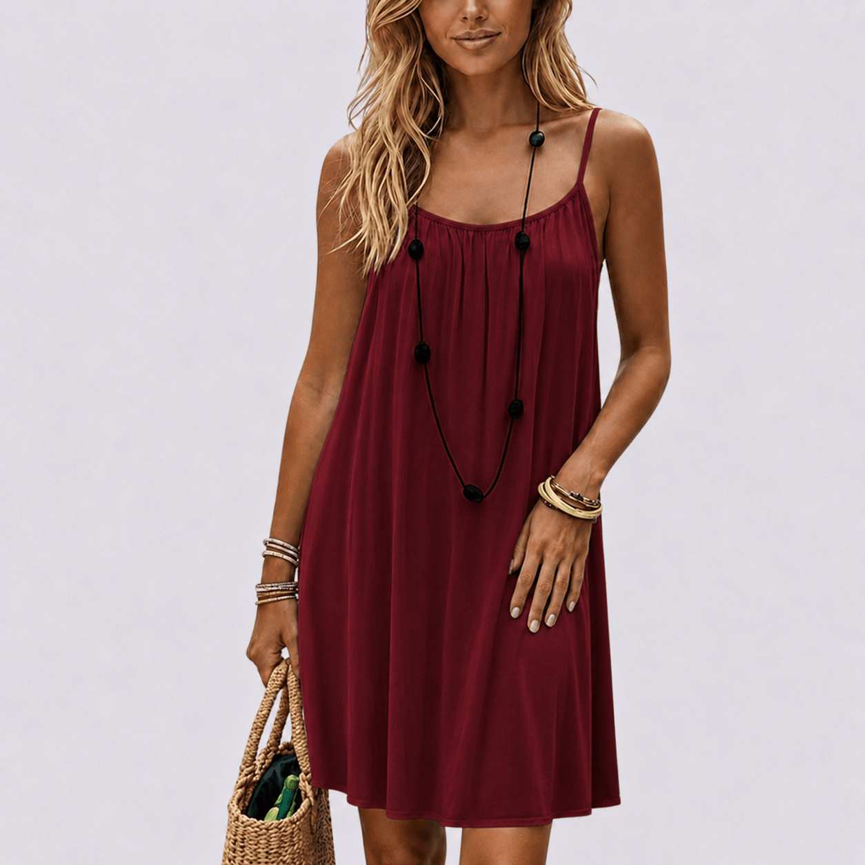 Brisa™ | Vestido fluido con espalda descubierta